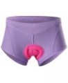 $10.56 Plus Size Cycling Biker Shorts Women Padded Underwear Stretch Quick Dry Purple Activewear